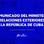 Convoca el MINREX al Encargado de Negocios de Estados Unidos en protesta por su conducta irrespetuosa