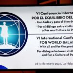 Asiste presidente de Cuba a conferencia por el equilibrio del mundo