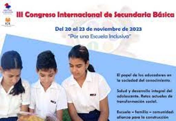Participan 12 educadores de Sancti Spíritus en Congreso Internacional de Secundaria Básica