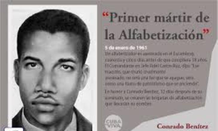 Conrado Benítez, paradigma de la alfabetización en Cuba