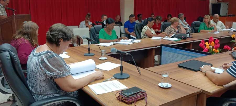 Sesiona Consejo Provincial de Gobierno en Sancti Spíritus