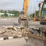 Constructores del Yayabo integrados a labores recuperativas tras el paso de Melissa