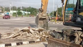 Constructores del Yayabo integrados a labores recuperativas tras el paso de Melissa