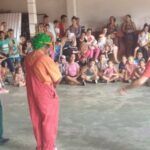 Cruzada teatral permite a vecinos de La Sierpe vivir días en modo verano