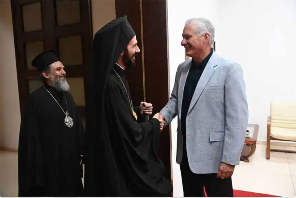 Estrechan lazos Cuba y la Iglesia ortodoxa griega