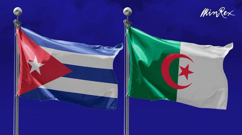 Rubrican Cuba y Argelia acuerdos para ampliar cooperación
