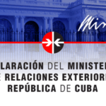 Ministerio de Relaciones Exteriores denuncia actos de hostilidad contra el equipo Cuba de béisbol