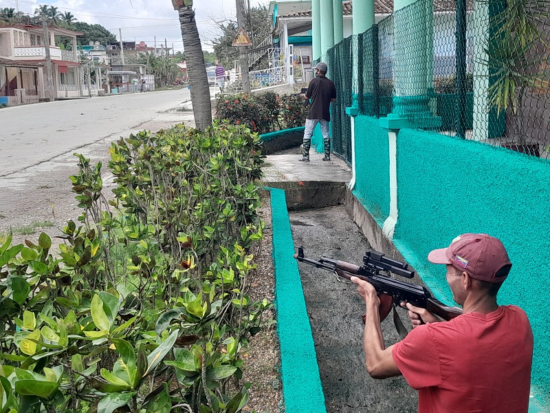 Preparación para la defensa no se detiene en Sancti Spíritus