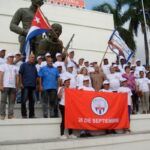 Abanderan  delegación espirituana al X Congreso de los CDR