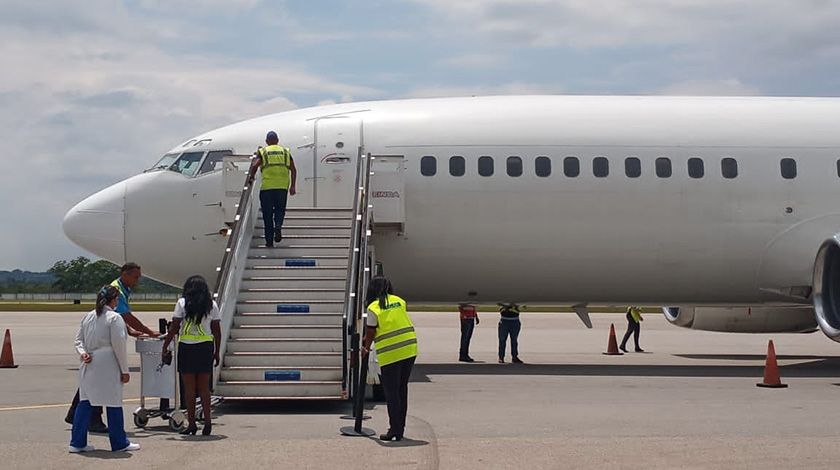 Primera devolución de migrantes vía aérea desde EEUU en 2023