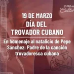 Sancti Spíritus le canta al día del trovador cubano