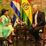 Sostiene Díaz-Canel encuentro con la canciller del Estado Plurinacional de Bolivia