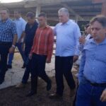 Díaz-Canel constata el desempeño de programas socioeconómicos en Matanzas
