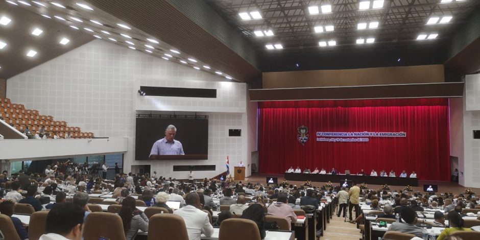 Díaz-Canel en clausura de Nación y Emigración: Este es un ejercicio cubano, entre cubanos y para los cubanos