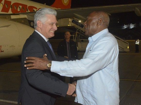 De vuelta a la Patria presidente cubano