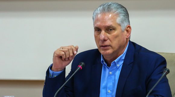 Díaz-Canel llama a preservar la independencia de Siria