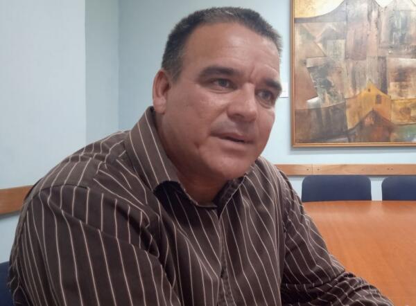 Yoel Pérez Triana, Director provincial de Cultura y Arte en Sancti Spíritus.