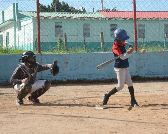 En cada jornada de entrenamiento, los pequeños ganan en habilidades. Fotos: Oscar Alfonso Sosa.