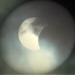 Así se vio el eclipse en  la ciudad de Sancti Spíritus