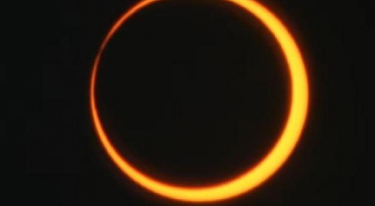 Este sábado, visible parcialmente desde Cuba eclipse solar anular
