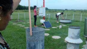 La Estación Territorial de Investigaciones de Granos Sur del Jíbaro, radicada en el municipio de La Sierpe tiene las condiciones para sus mediciones. Foto Escambray.