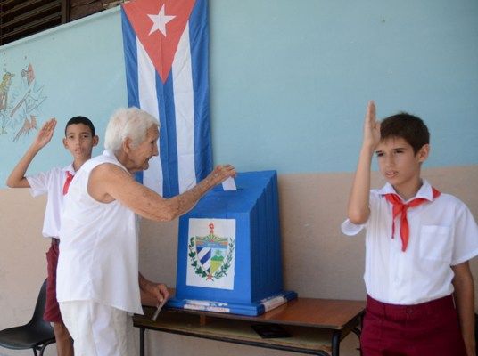 Nadie veta en Cuba el derecho al voto, a partir de la propia legislación electoral. Foto: Oscar Alfonso Sosa.