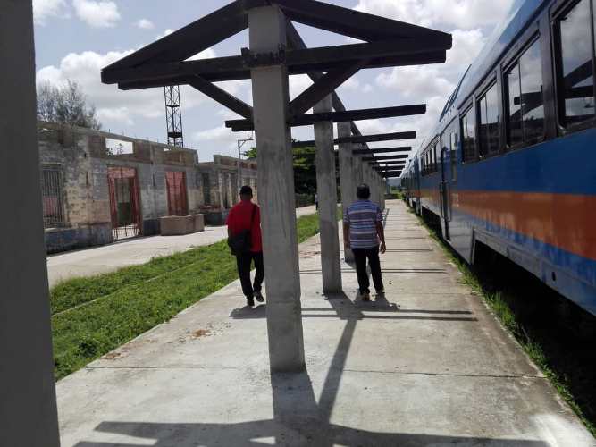 Avanza rehabilitación capital de la estación ferroviaria de Zaza Del Medio