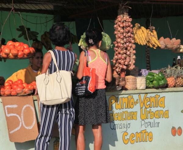 La comercialización, una distinción de Trinidad. Foto: Oscar Alfonso Sosa.