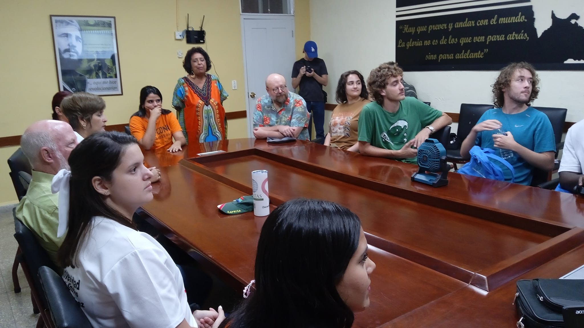 Estudiantes de diferentes universidades estadounidenses visitan Sancti Spíritus