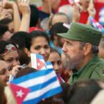 Fidel y la gente de pueblo