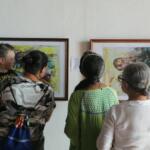 La pintura se hizo poema y ocupa espacio en galería espirituana (+Fotos)
