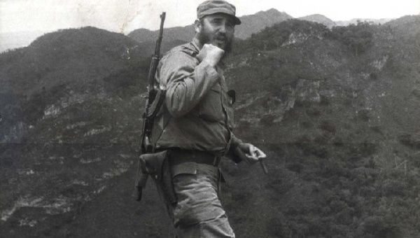 Homenaje al líder histórico de la Revolución Cubana Fidel Castro