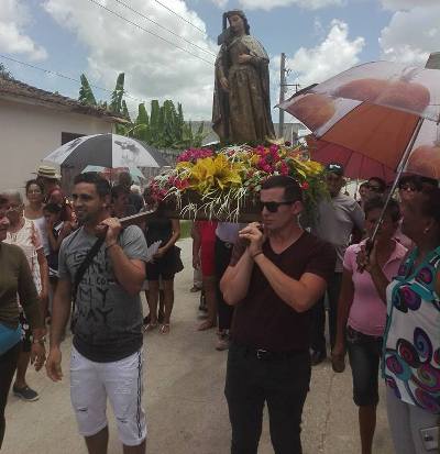 Casilda vive fiesta tradicional marítima de Santa Elena