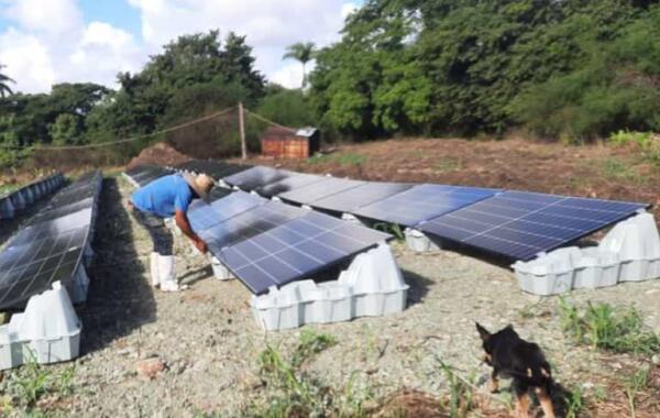 Esta moderna tecnología está compuesta por 60 paneles. Foto: Eduardo Sicilia Hernández.
