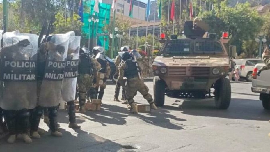 Presidente de Bolivia Luis Arce denuncia intento de golpe de Estado en La Paz