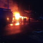 Extinguido incendio en planta espirituana de asfalto (+ Audio y Fotos)