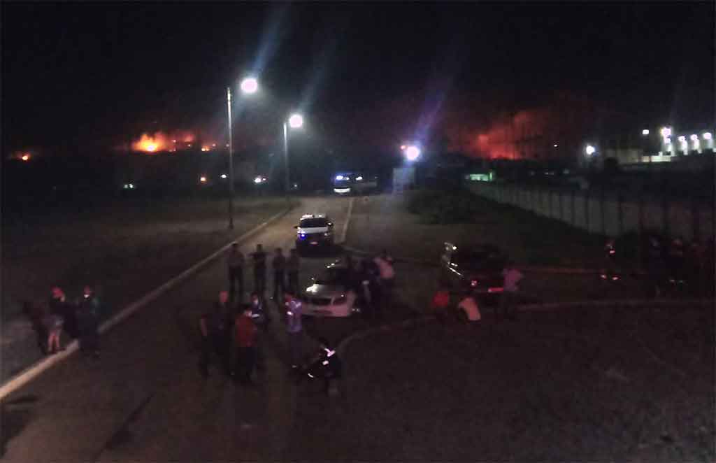 Reportan incendio en cercanías de Central Diésel Eléctrica de Moa