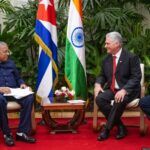 Presidente de Cuba recibió a jefe de Gobierno de estado indio