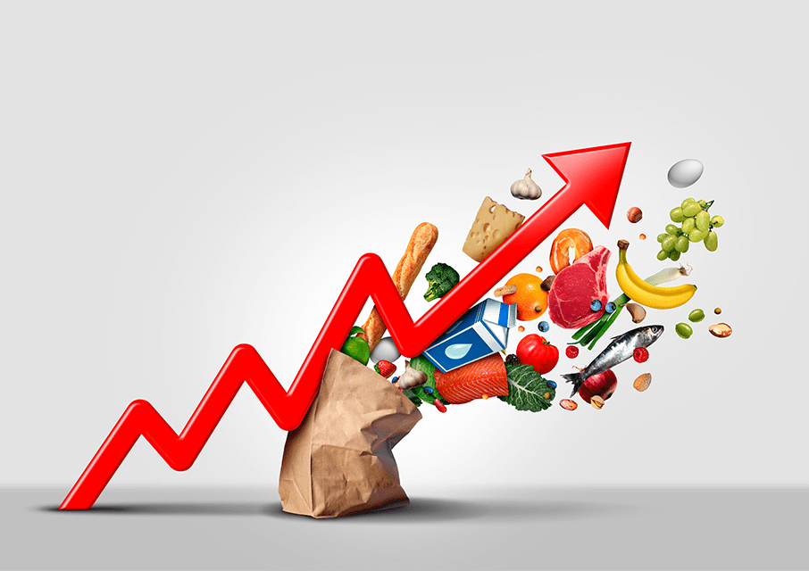 De precios en franca escalada e inflación