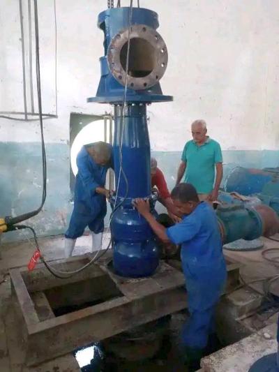 Inversiones en acueducto mejoran abasto de agua en Sancti Spíritus