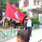 Bandera 65 Aniversario de los CDR ondea en Cabaiguán