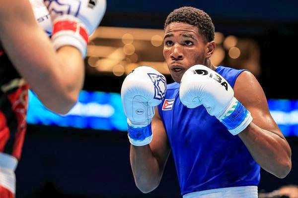 Jorge Cuéllar en semifinal del boxeo centroamericano