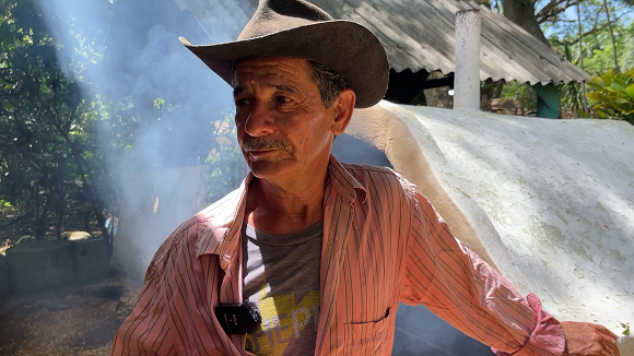 José Ángel Rodríguez Sánchez, Titi, es el líder de este proyecto comunitario. Foto: Wilber Zada.