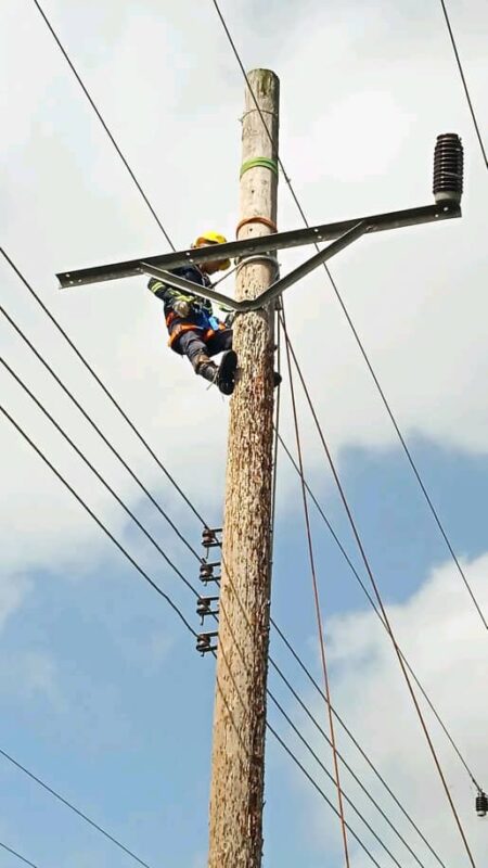 Foto: Tomada del perfil de FB de la Empresa eléctrica.