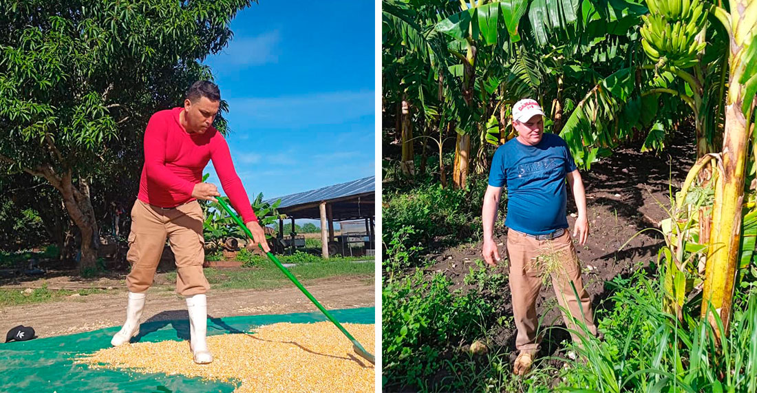 Dos «locos» en San Andrés