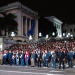 Asisten Raúl Castro y Díaz-Canel a marcha de las Antorchas de Cuba