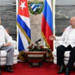 Recibe Marrero Cruz al presidente del Comité de Relaciones Exteriores de San Petersburgo