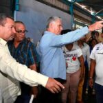 Díaz-Canel visita obras socioeconómicas en la capital de Cuba