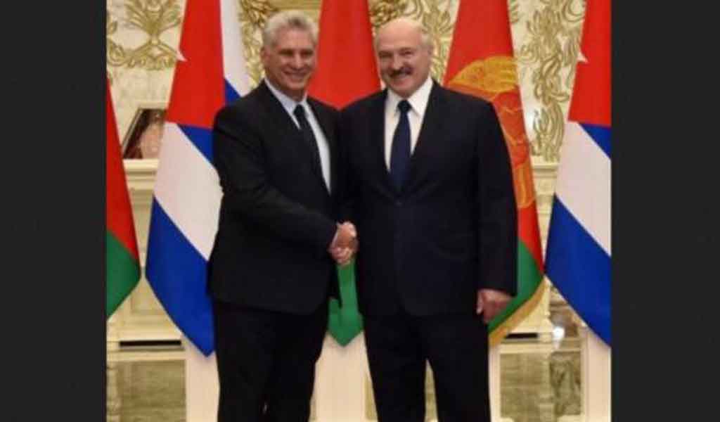 Presidente de Cuba felicita a Alexandr Lukashenko tras reelección