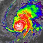 Melissa transita sobre la ciudad de Contramaestre